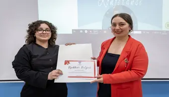 Üniversitemizde “Deneyim Paylaşma ve Teşvik” Konulu Konferans Düzenlendi