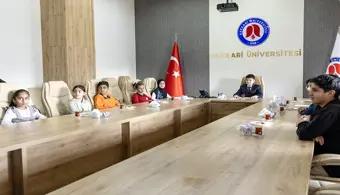 Üniversitemizde 23 Nisan’a Özel Çocuk Senatosu Gerçekleştirildi
