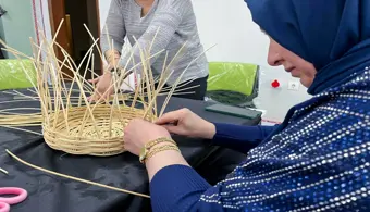 Üniversitemiz Tarafından Rattan İşler Atölyesi Eğitimi Düzenlendi
