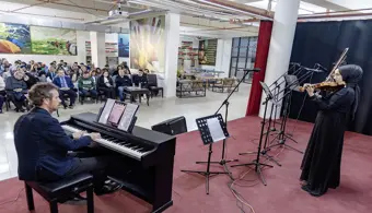 Müzik Bölümü Öğrencilerimizden Keman ve Piyano Dinletisi