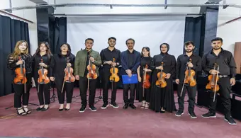 Müzik Bölümü Öğrencilerimizden Keman ve Piyano Dinletisi