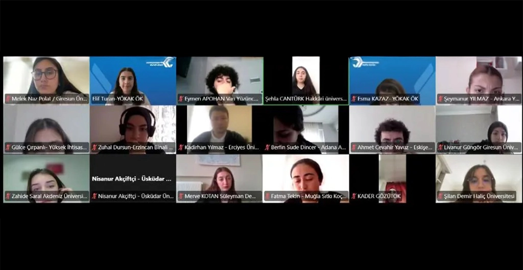 Üniversitemizin Öğrenci Kalite Elçileri YÖKAK Eğitim Programı’na Katıldı