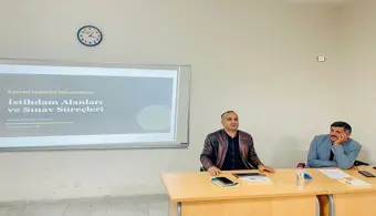 Üniversitemizde İlahiyat Mezunlarının İstihdam Alanları ve Sınav Süreçleri Değerlendirildi