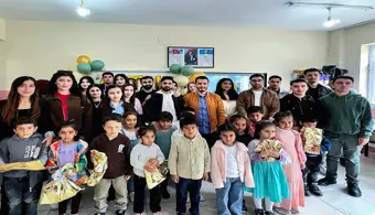 HÜDET’ten Bay Köy İlkokuluna Anlamlı Ziyaret