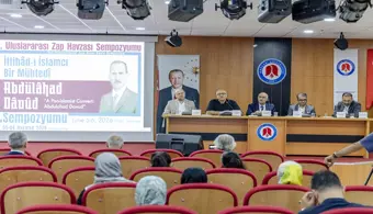 III. Uluslararası Zap Havzası Sempozyumu’nda Abdülâhad Dâvûd Ele Alındı