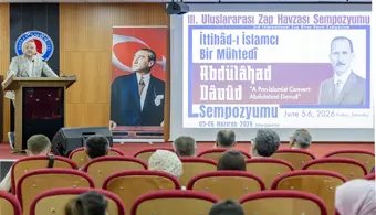 III. Uluslararası Zap Havzası Sempozyumu’nda Abdülâhad Dâvûd Ele Alındı