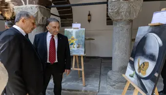 Damla Topluluğundan Kalbe Değen Renkler Resim Sergisi