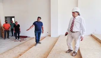 Rektörümüz Çölemerik MYO İnşaatını Yerinde İnceledi