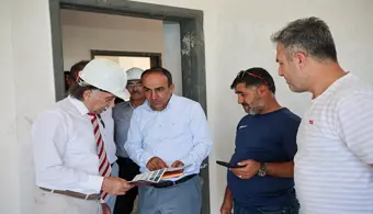 Rektörümüz Çölemerik MYO İnşaatını Yerinde İnceledi