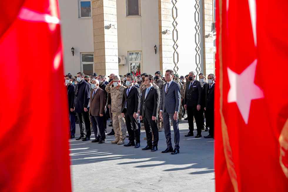 Hakkari’de 10 Kasım Atatürk´ü Anma Töreni Düzenlendi