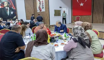 Rektörümüz Prof. Dr. Musa Gençcelep, Şehit ve Gazi Aileleri Onuruna Düzenlenen Akşam Yemeğine Katıldı