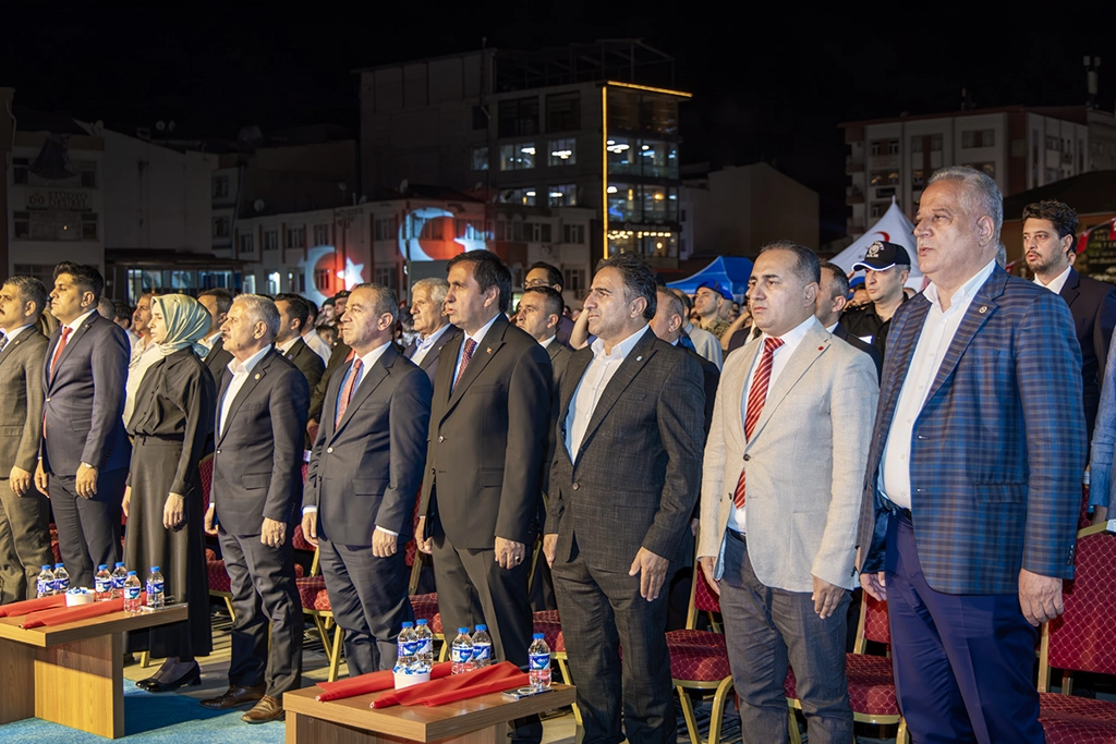 Rektör Yardımcımız Prof. Dr. Cemal Ulutaş, 15 Temmuz Anma Programına Katıldı