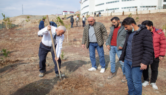 Milli Ağaçlandırma Günü Kapsamında Üniversitemizde Fidan Dikimi Gerçekleştirildi