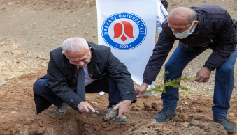 Milli Ağaçlandırma Günü Kapsamında Üniversitemizde Fidan Dikimi Gerçekleştirildi