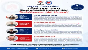 Üniversitemiz Akademisyenlerinden TÜBİTAK 1001 Programında Önemli Başarı