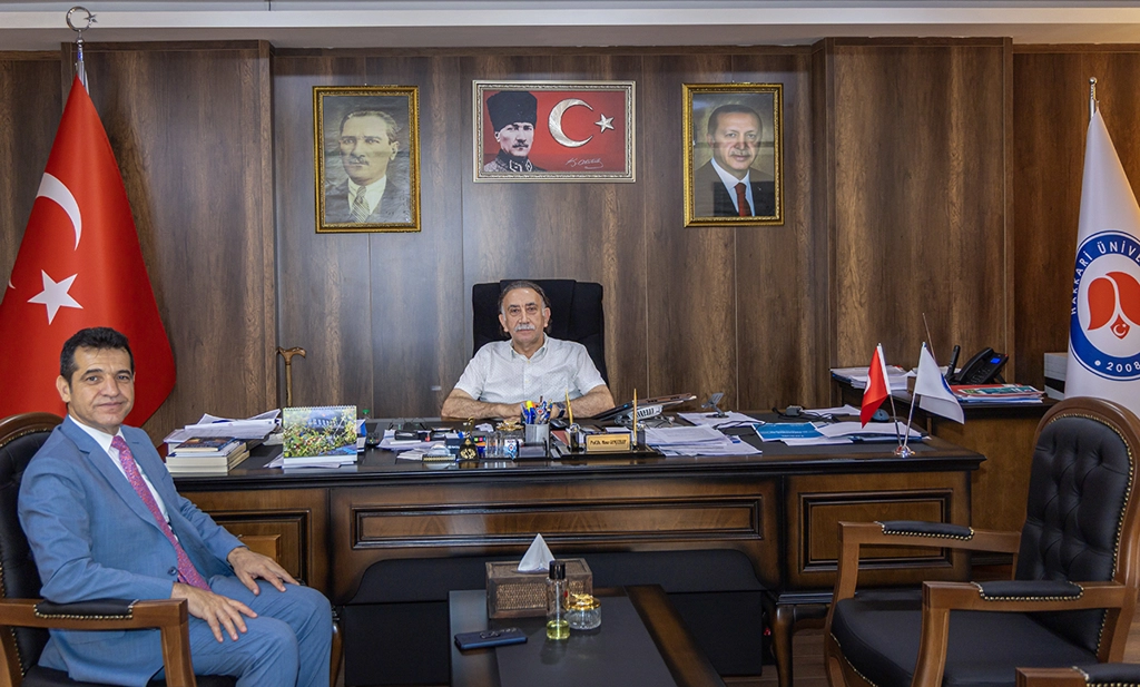 BİK Van Bölge Müdürü Kenan Tokgöz'den Rektörümüze Ziyaret