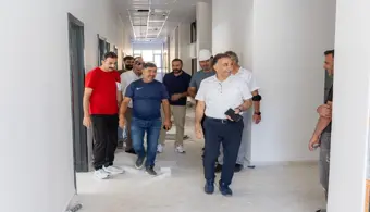 Rektörümüz Çölemerik MYO Binasında İncelemelerde Bulunundu