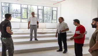 Rektörümüz Çölemerik MYO Binasında İncelemelerde Bulunundu
