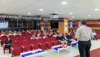 Üniversitemiz Personeline Yönelik İş Sağlığı ve Güvenliği Eğitimi Verildi