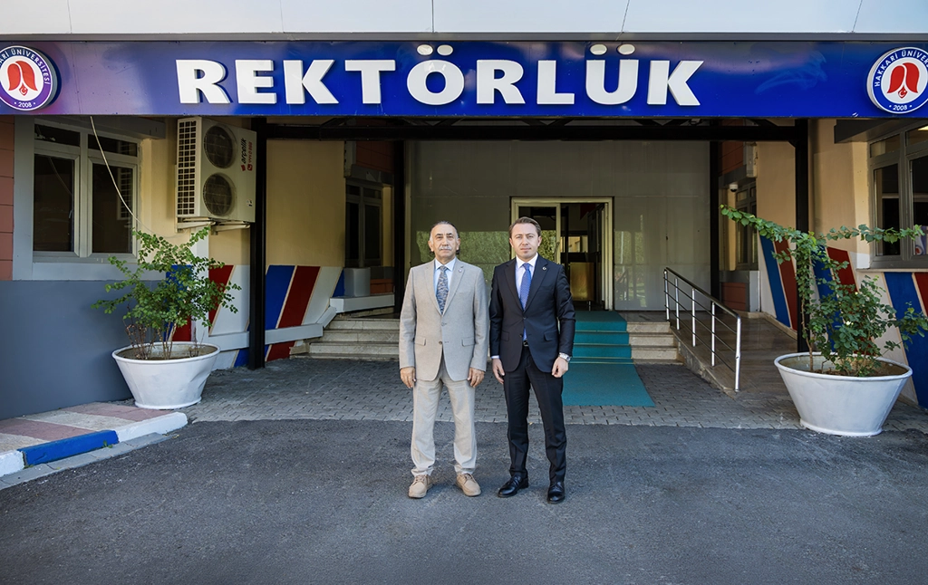Yüksekova Kaymakamından Rektörümüze İade-i Ziyaret
