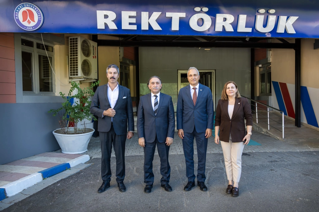 Yeni Parti Heyetinden Rektörümüz Prof. Dr. Musa Gençcelep’e Ziyaret