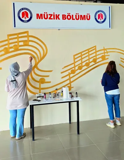 Merkezi Kafetarya Sanatla Buluşuyor