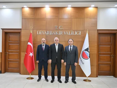 Rektörümüz Prof. Dr. Musa Gençcelep’ten Diyarbakır Valisi Murat Zorluoğlu’na Ziyaret