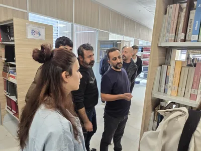 Oryantasyon Programı Kapsamında Üniversite Kütüphanesini Ziyaret Ettik