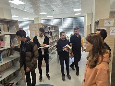 Oryantasyon Programı Kapsamında Üniversite Kütüphanesini Ziyaret Ettik