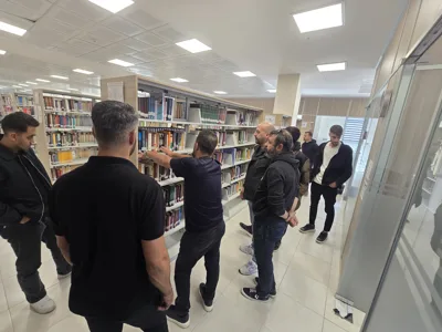 Oryantasyon Programı Kapsamında Üniversite Kütüphanesini Ziyaret Ettik