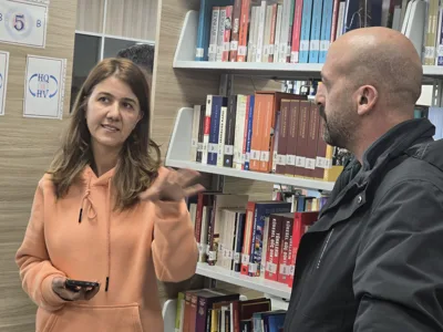 Oryantasyon Programı Kapsamında Üniversite Kütüphanesini Ziyaret Ettik