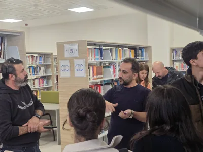 Oryantasyon Programı Kapsamında Üniversite Kütüphanesini Ziyaret Ettik