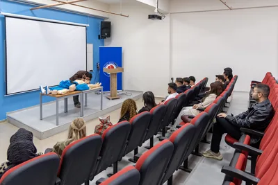 Üniversitemizde İlk Yardım Eğitimi ve Farkındalık Semineri Düzenlendi