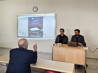 Üniversitemizde Akademik Yazım Semineri Düzenlendi