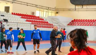 Üniversitemizde Korfbol Branşı Eğitimi Verildi