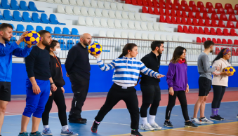 Üniversitemizde Korfbol Branşı Eğitimi Verildi