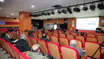 Üniversitemizde Temel Afet Bilinci Eğitimi Verildi