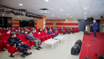 Üniversitemizde Temel Afet Bilinci Eğitimi Verildi