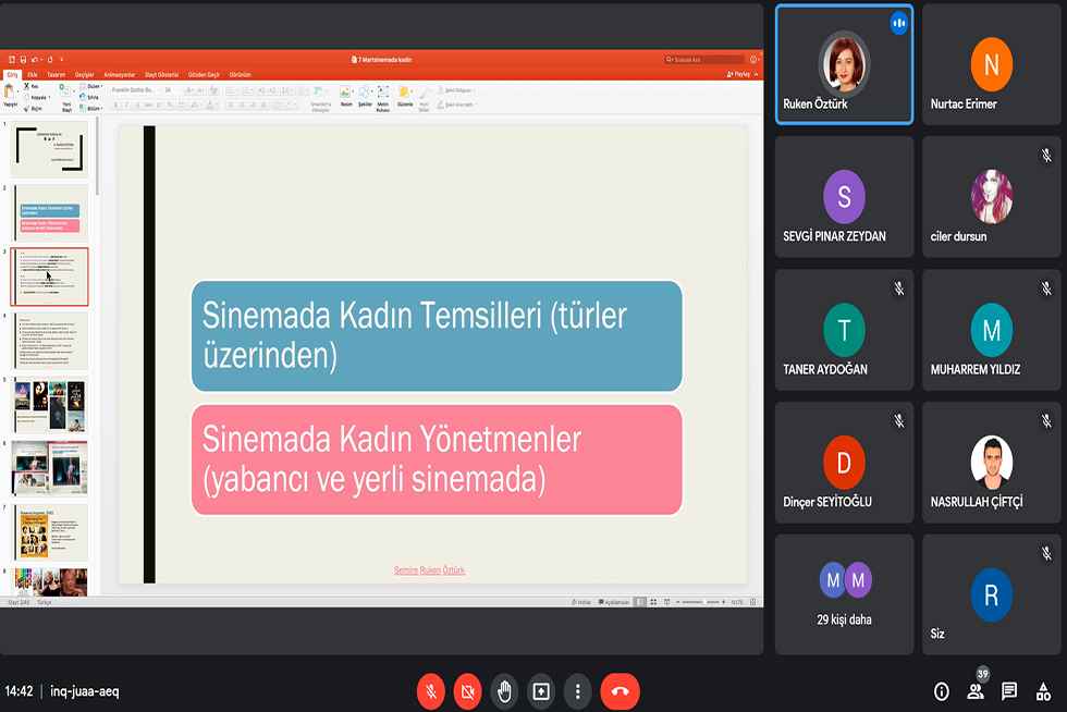 Üniversitemizde Medya ve Sinema Söyleşilerinin Üçüncüsü Yapıldı