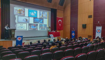 Üniversitemizde Lojistiğin Son Evrimi Konulu Konferans Gerçekleştirildi