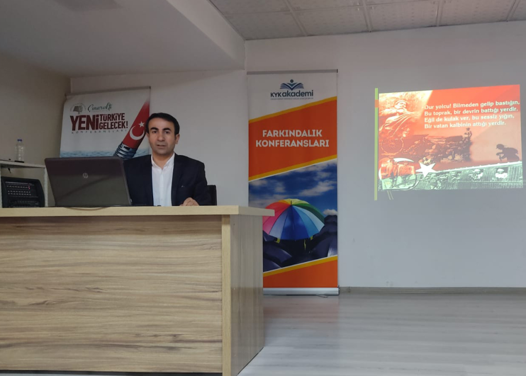 Öğrencilerimize “Toplumsal Hafıza Bağlamında Çanakkale Zaferi” Konulu Konferans Verildi