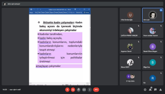 Üniversitemizde “Feminist İktisadın Serencamı” Konulu Söyleşi Düzenlendi