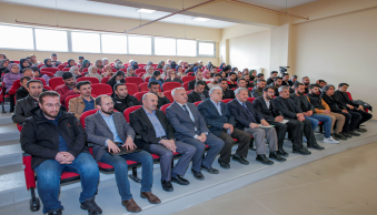 Üniversitemizde Seminer ve İlahi Dinletisi Programı Düzenlendi