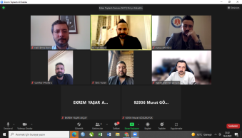 Online Toplantılar İle Projemizi Geliştiriyoruz.