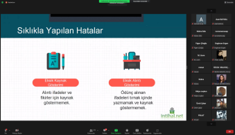 Çevrimiçi İntihal Eğitimi
