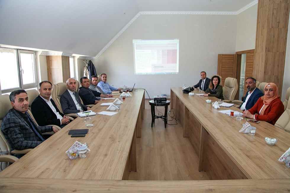 Üniversitemiz Yönetim Sistemi Çalışma Komisyonu Toplantısı Yapıldı