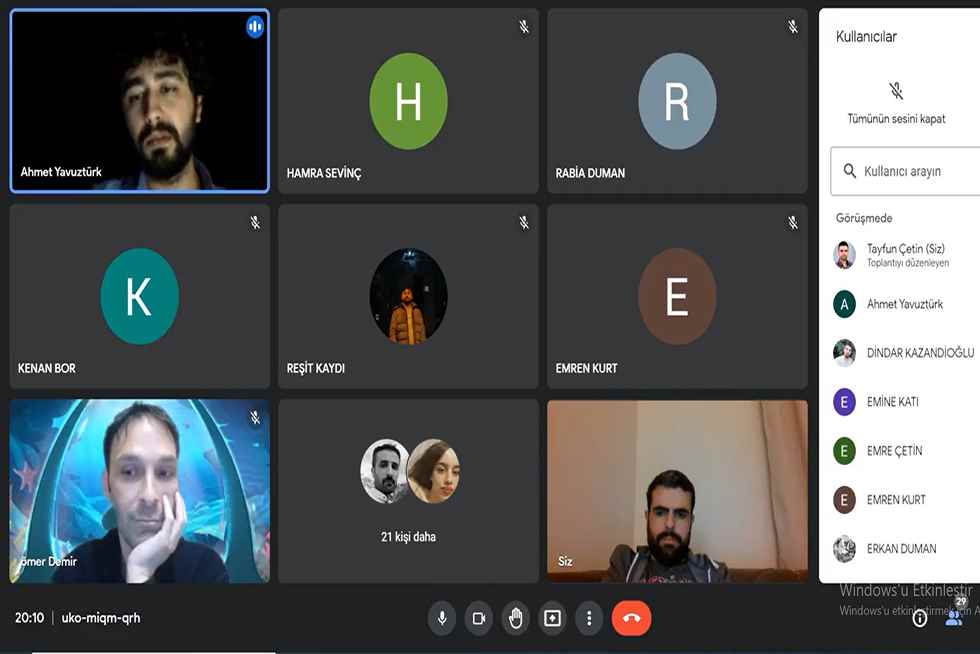 Üniversitemizde Programcılıkta Kariyer Planlama Konulu Söyleşi Düzenlendi