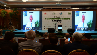 Rektörümüz 2. Ulusal Yaban Hayvanları Kongresi´ne Katıldı