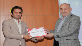 Üniversitemiz Akademik ve İdari Personeline Başarı Ödülleri Verildi.