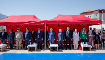 Rektörümüz Halk Eğitim Merkezinin Yıl Sonu Sergisine Katıldı